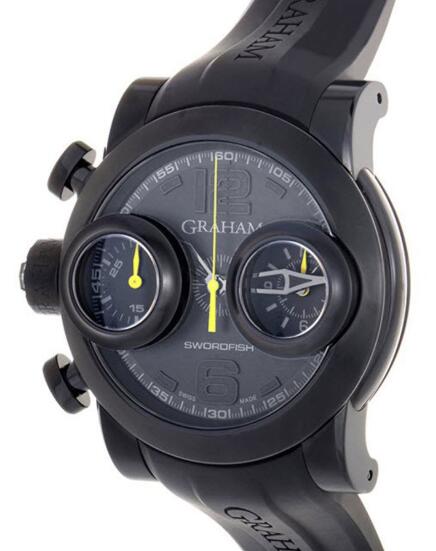 Graham Swordfish Booster Black 2SWBB.Y36L Replica Watch